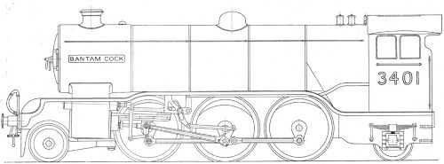 Bantam Cock 3.1/2